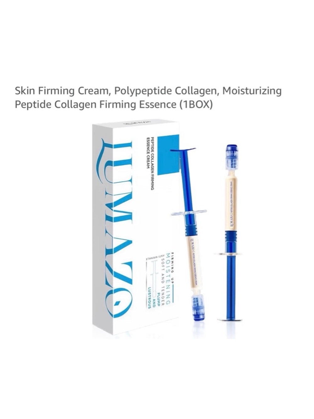 Lumazo Peptide Collagen Skin Firming Cream